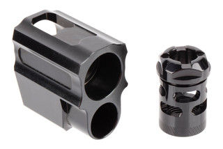 Tyrant Designs SIG P320 Compensator features a black on black finish